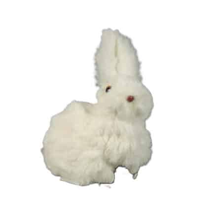Bunny 5.25"H x 4.5" white (no
