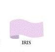 #40 SATIN ribbon IRIS 50yrds.