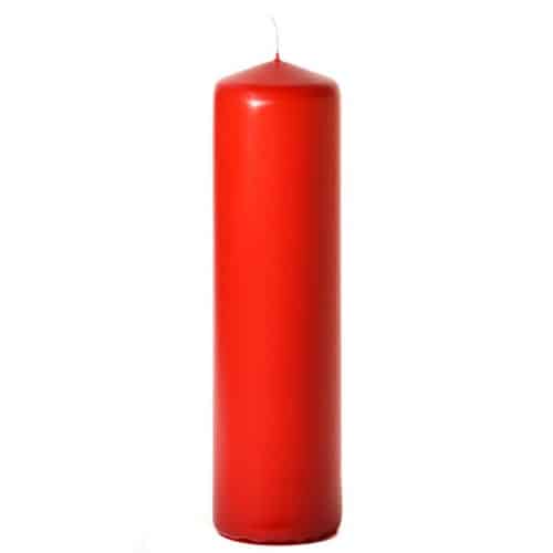 fc0c703a-8473-4ac8-a920-93ca32eb587a.jpg Pillar Candle 3x12 Red each - Image 1