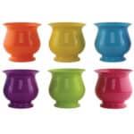 Pl Pedestal Bowl Popsicle Asst 5" 24cs #85 - Image 2