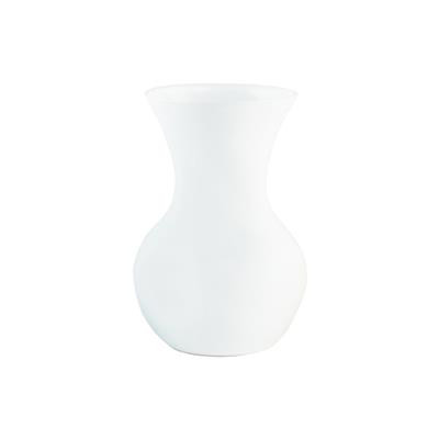 Pl Sweetheart vase White 7" 24cs #20