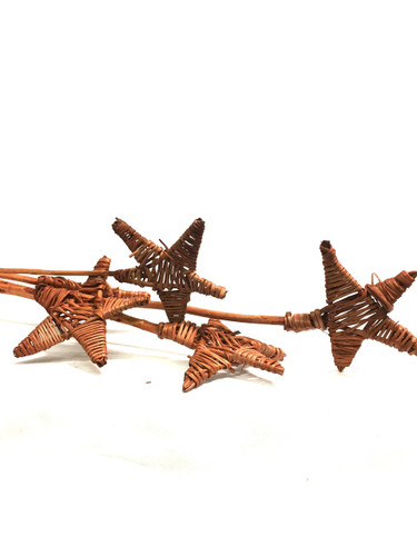 Branch stars Mahogany 5 per bunch