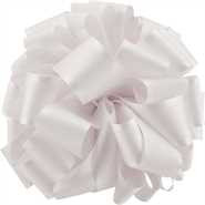 Grosgrain #9 satin White 25yrds
