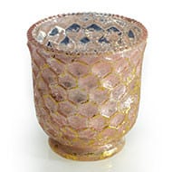 DAME VOTIVE 3"x3.25" BLUSH